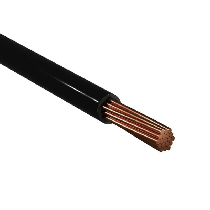 CL0182  General Purpose - House wire multistrand cable 4mm Black Sold per Meter