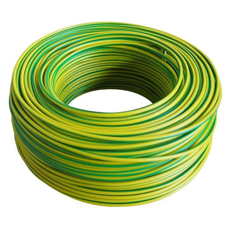 CL0207  General Purpose - Multi strand Cable 6 mm Green/Yellow  Sold per Meter
