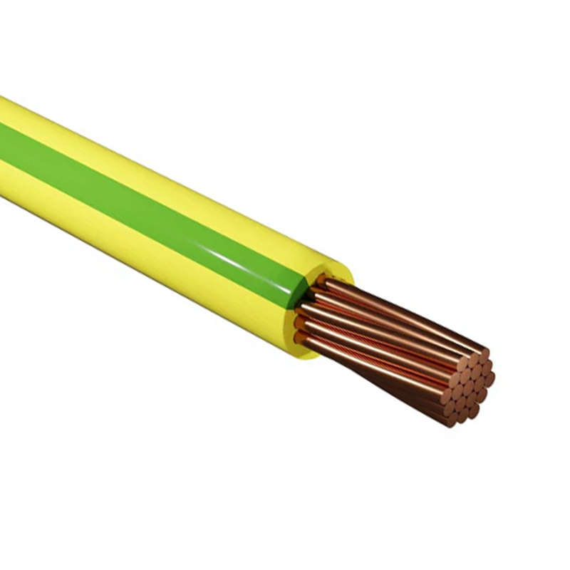 CL0207  General Purpose - Multi strand Cable 6 mm Green/Yellow  Sold per Meter