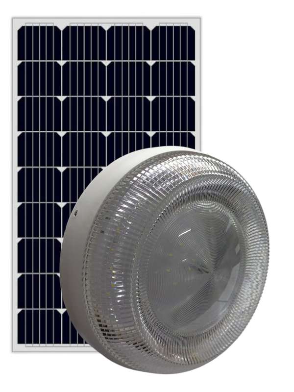 LA032B - GD Super  Solar Ceiling Light LED with Solar Panel and Remote 40 Watts