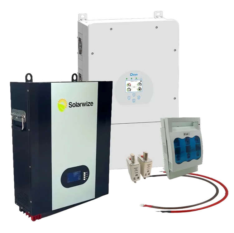 SD0011N - Deye Solar power Kit. 8Kw 48V Inverter + Solarwize 48V 5.8kw + Disconnector fuses cables