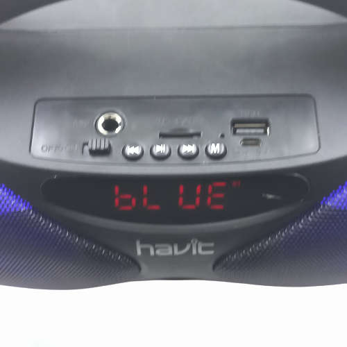 LN020C AV - Havic Solar Panel Radio FM Ourdoor . Wireless