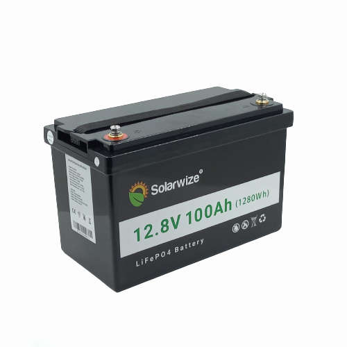 BU023 Solarwize - Battery Lithium Iron  12.8 Volts 100 Ah