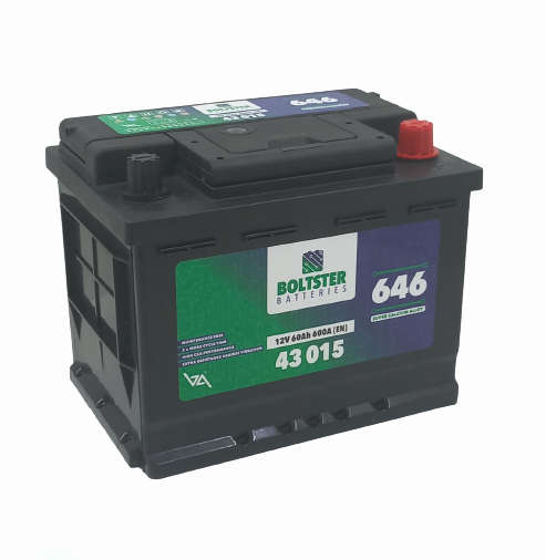 BA282 Bolster 646 - Auto Battery 12 Volt 55 Ah incl OLD Battery delivered Instore.Add R220 without