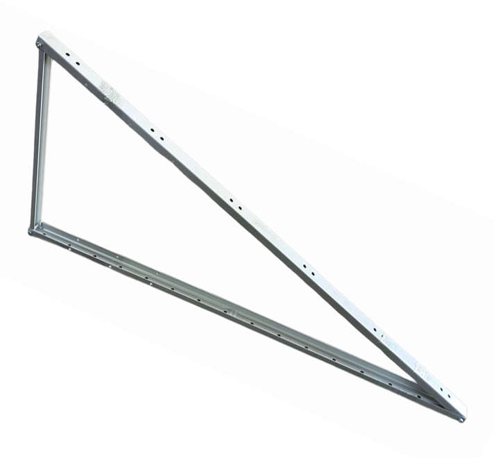 SN028D - A-Frame for Flat Roof. 10-30 Degree Adjustable. Length 1.7 meters
