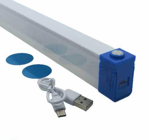 LC022G  - Portable Aluminium LED. Tube Light . USB Charging.. Length 50CM