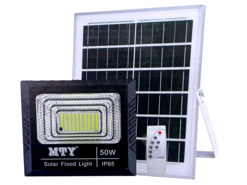 LA054 MTY - Floodlight Outdoor LED with Solar Panel IP65 50 Watt