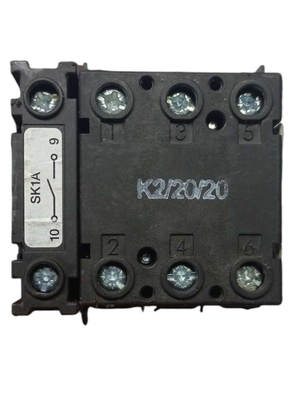 SJ075 - MENZ  DC 3PST  2 Position 90 Degees Changeover On - Off switch 20Amp  400 Volt Knob. NEW