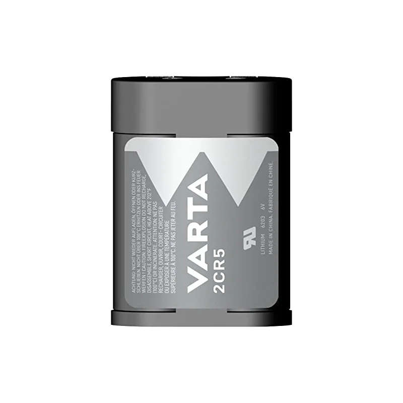 PA400- VARTA - 2CR5 6V Professional battery.