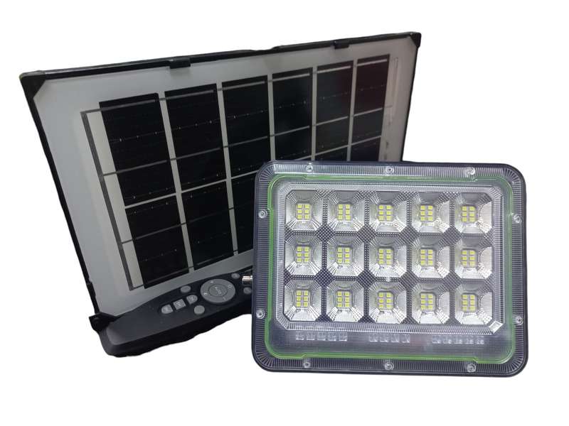 LA054C MTY - Floodlight Outdoor LED with Solar Panel IP65 50 Watt