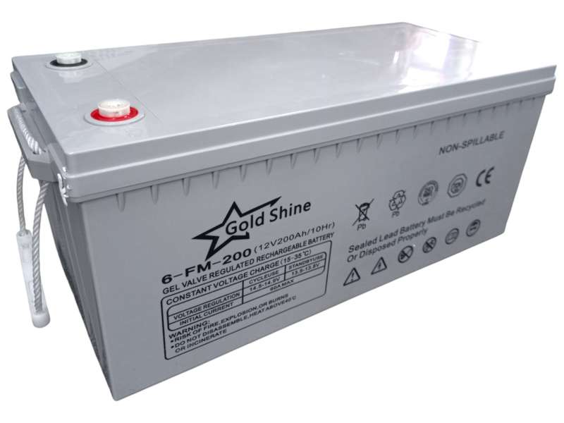 GD20 - Goldshine Battery Deep Cycle Gel 12V 200Ah