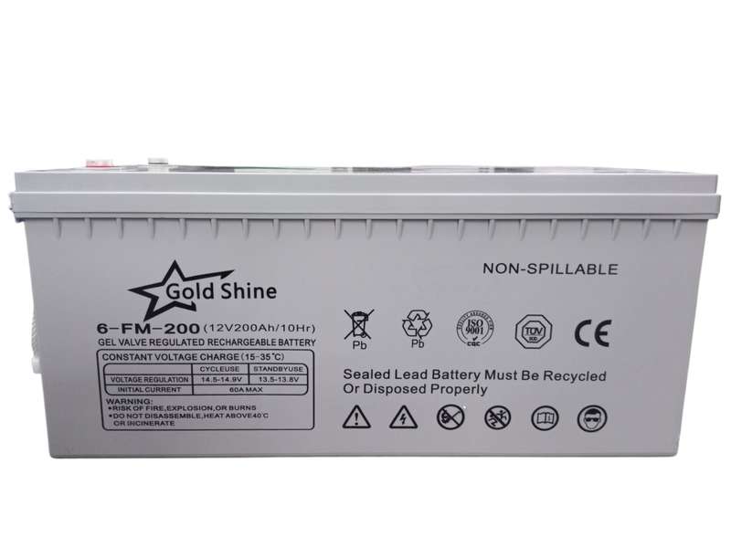 GD20 - Goldshine Battery Deep Cycle Gel 12V 200Ah