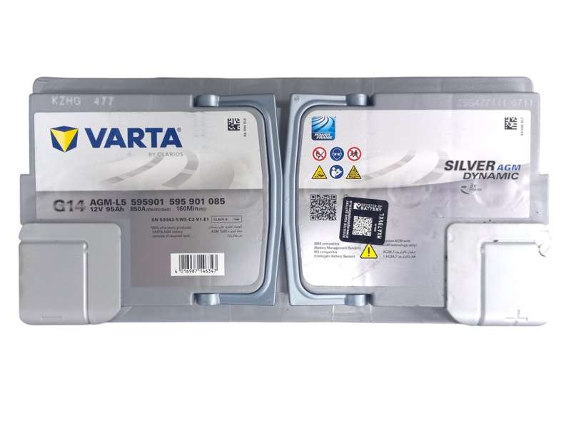BB042 Auto - VARTA 658 - AGM Battery  12 Volt 95 Ah with OLD Battery. Plus R350 without Old Battery