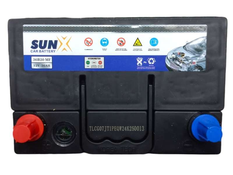 FB0210 SunX 616 - Auto Battery 12 Volt 35Ah with OLD Battery. Plus R220 without OLD Battery.