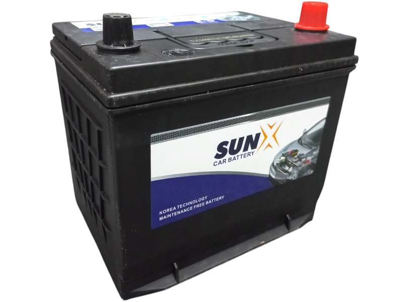 FB02  SunX 621 - Auto Battery 12 Volt 50Ah with OLD Battery. Plus R220 without OLD Battery.