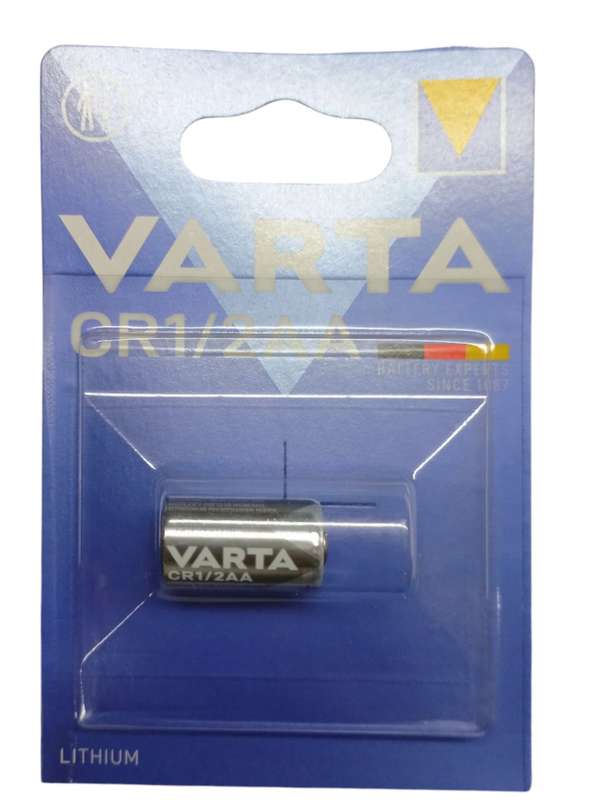 PA440- VARTA - CR 1/2 AA  3V Lithium Professional battery. - - -