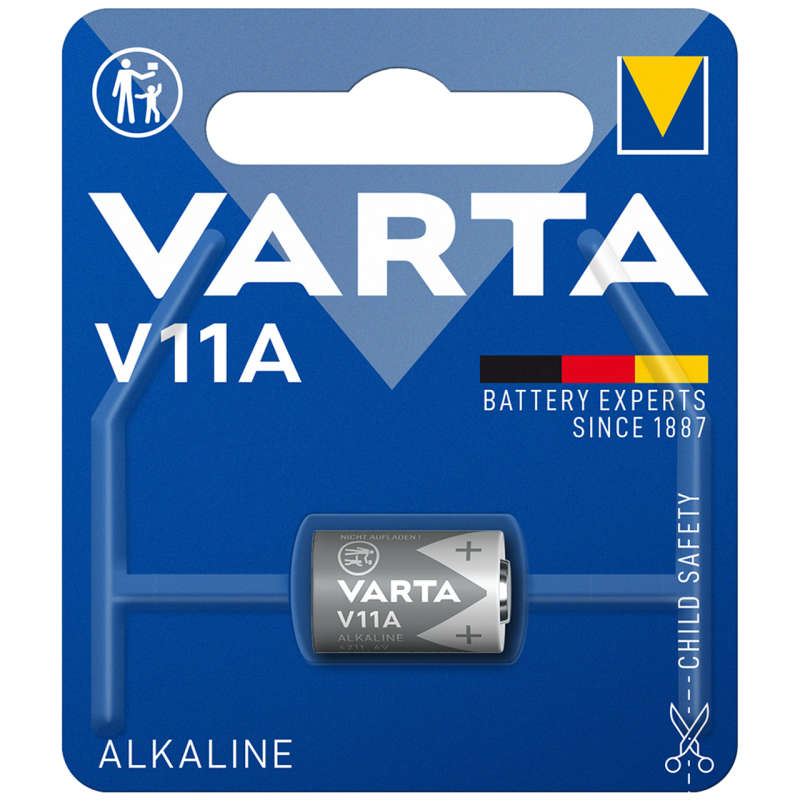 NA310 - VARTA - V11A 6V Alkaline Battery Consumption. .1 Pack