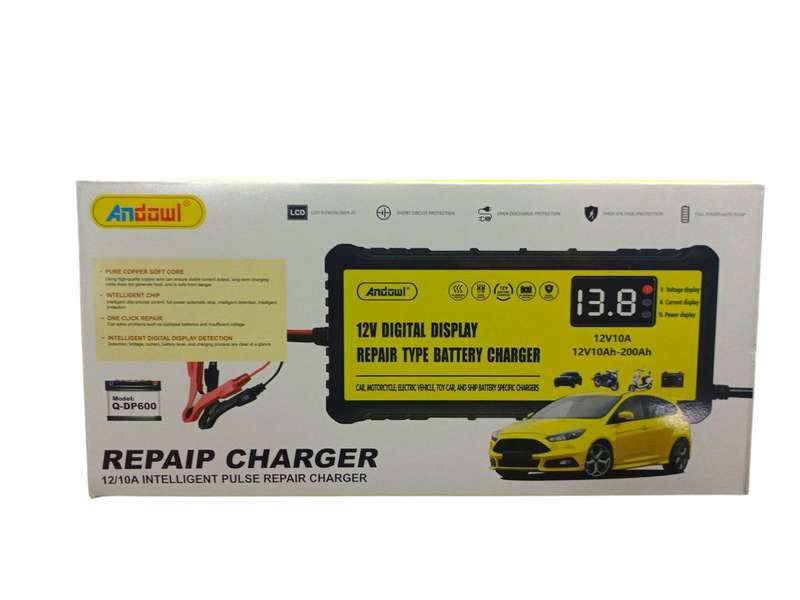 EA020C - Auto Battery Pulse Repair Charger Intelligent. With Digital Display  12Volts 10Amps