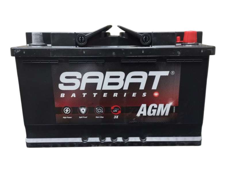 BB028 Sabat 668 - AGM Battery. 12 Volt 80Ah with OLD Battery. Plus R290 without OLD battery.