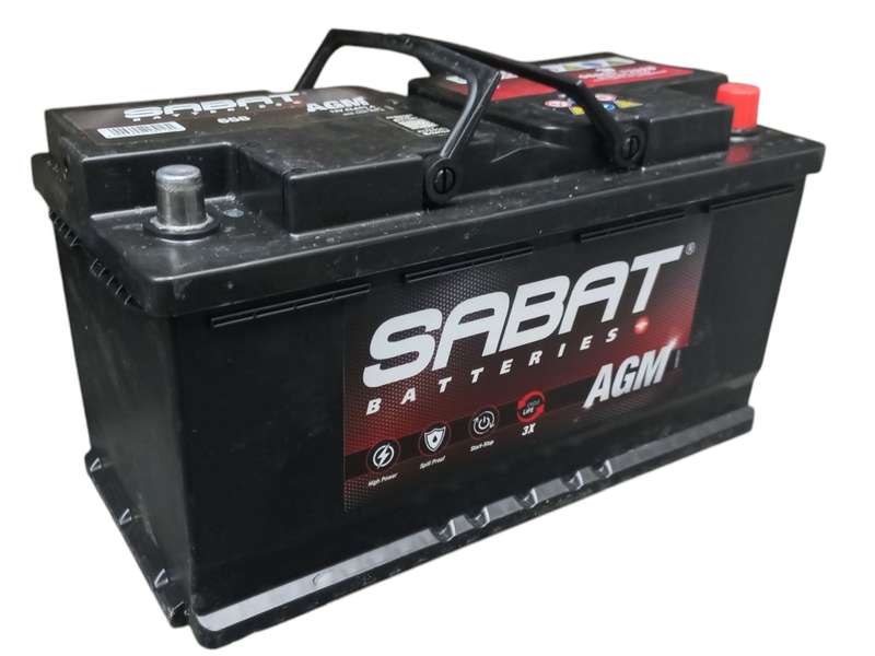 BB028 Sabat 668 - AGM Battery. 12 Volt 80Ah with OLD Battery. Plus R290 without OLD battery.