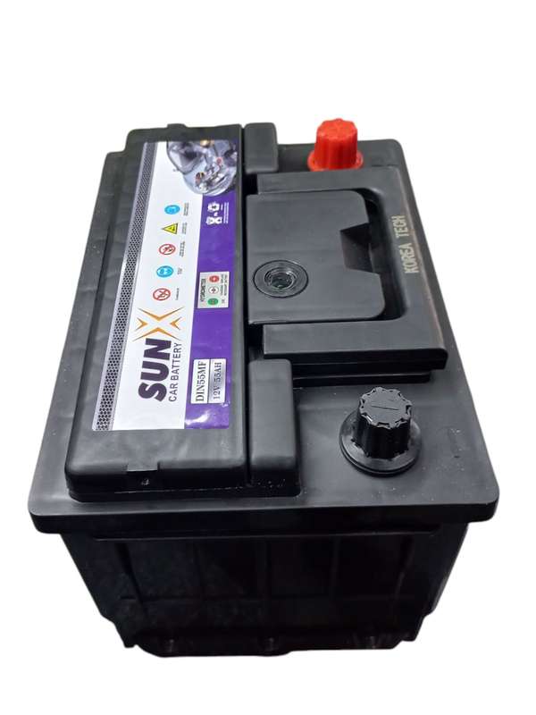 FB0218 SunX 628 - Auto Battery 12 Volt 55 Ah with OLD Battery. Plus R220 without OLD Battery. - copy