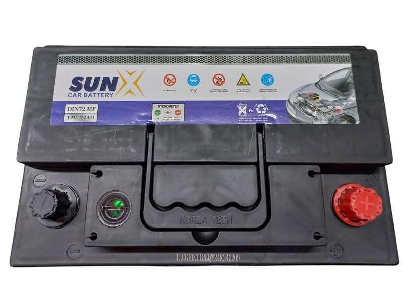 FB0280 SunX 652 - Auto Battery 12 Volt 72 Ah with OLD Battery. Plus R220 without OLD Battery.