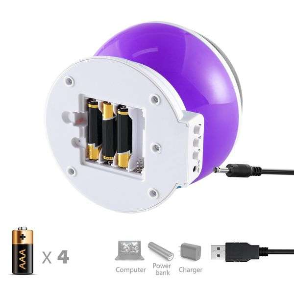 Star Master Night Lamp - Purple