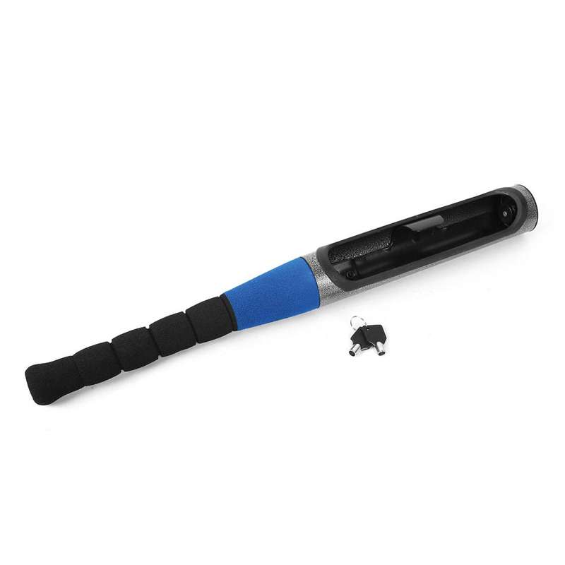 Anti theft steering lock - baseball bat style Single lock
