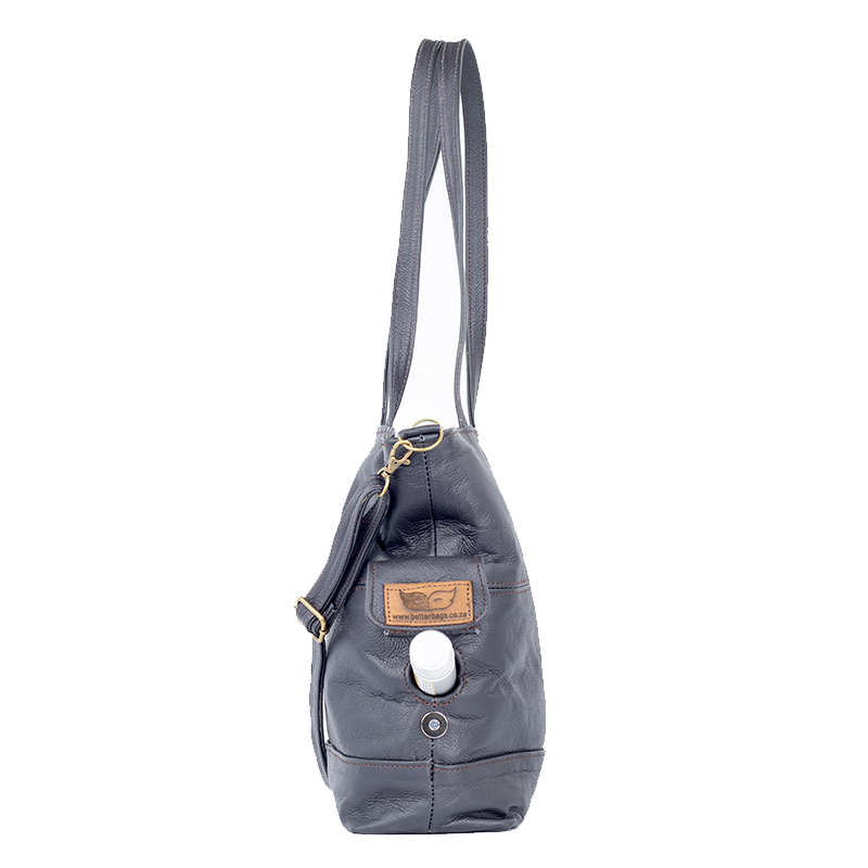 Genuine Leather Bags Black