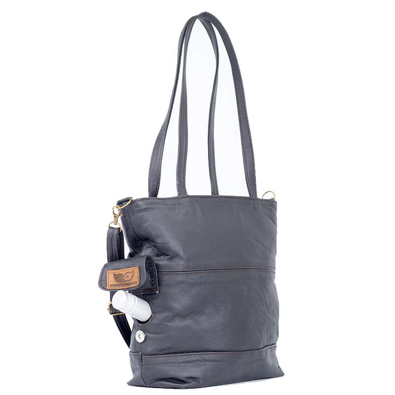 Genuine Leather Bags Black