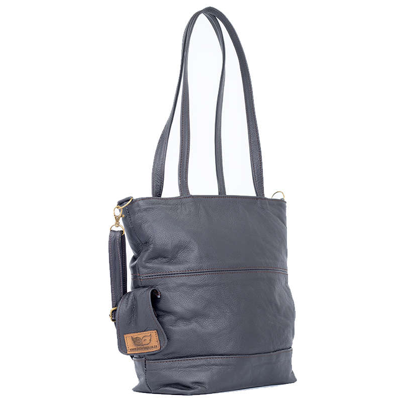 Genuine Leather Bags Black