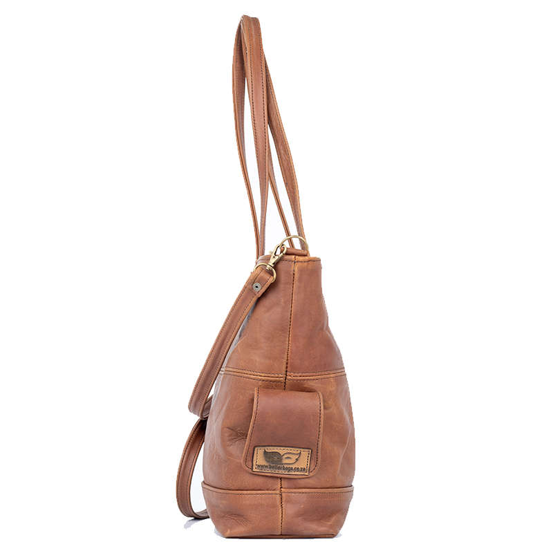 Genuine Leather Bags Tan
