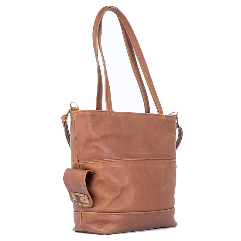 Genuine Leather Bags Tan