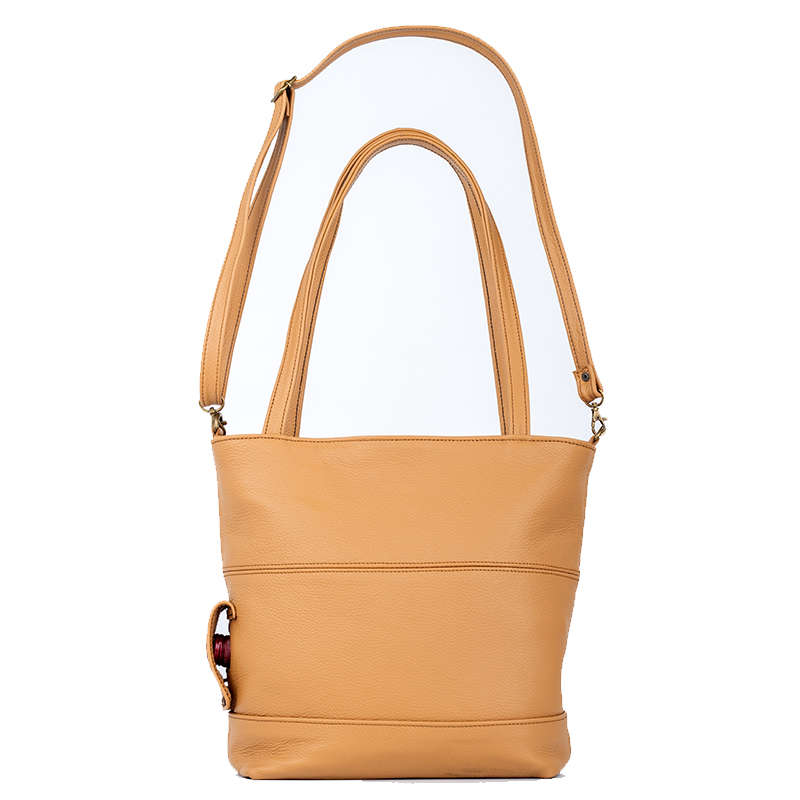Genuine Leather Bags Camel