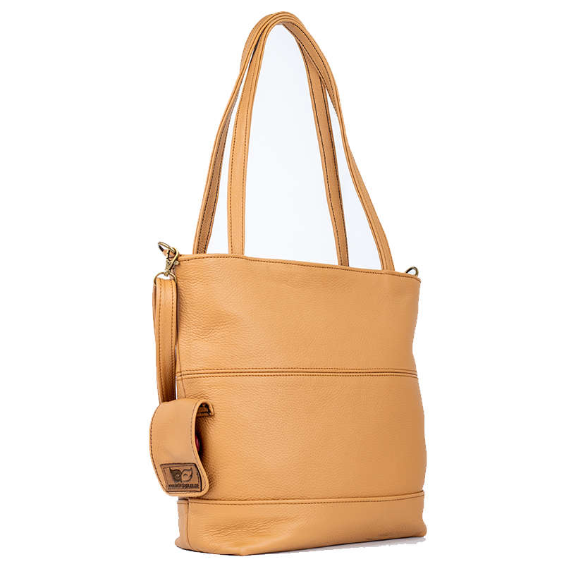 Genuine Leather Bags Camel