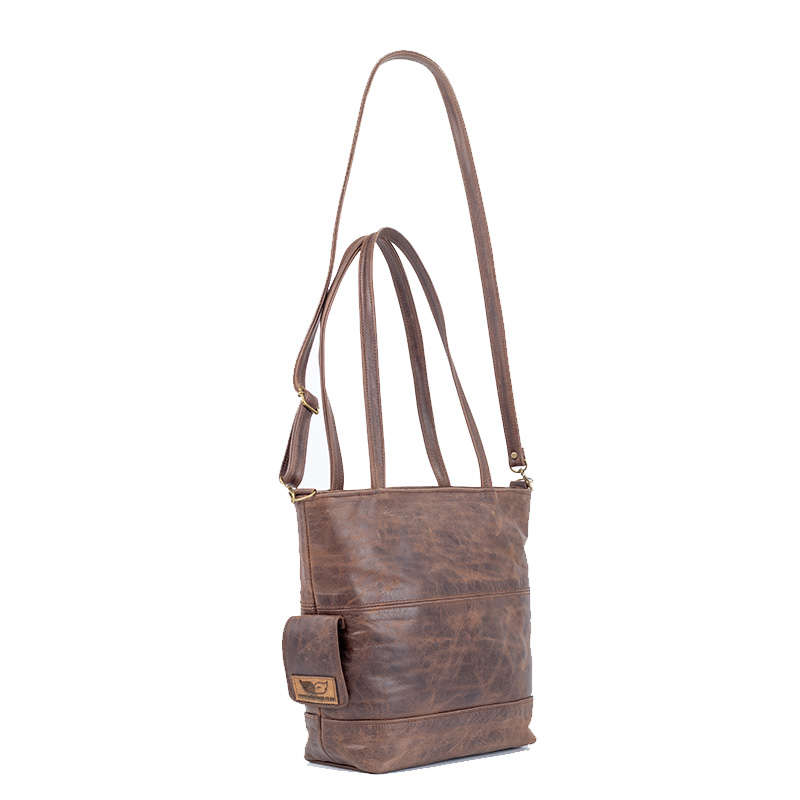 Genuine Leather Bags Brown