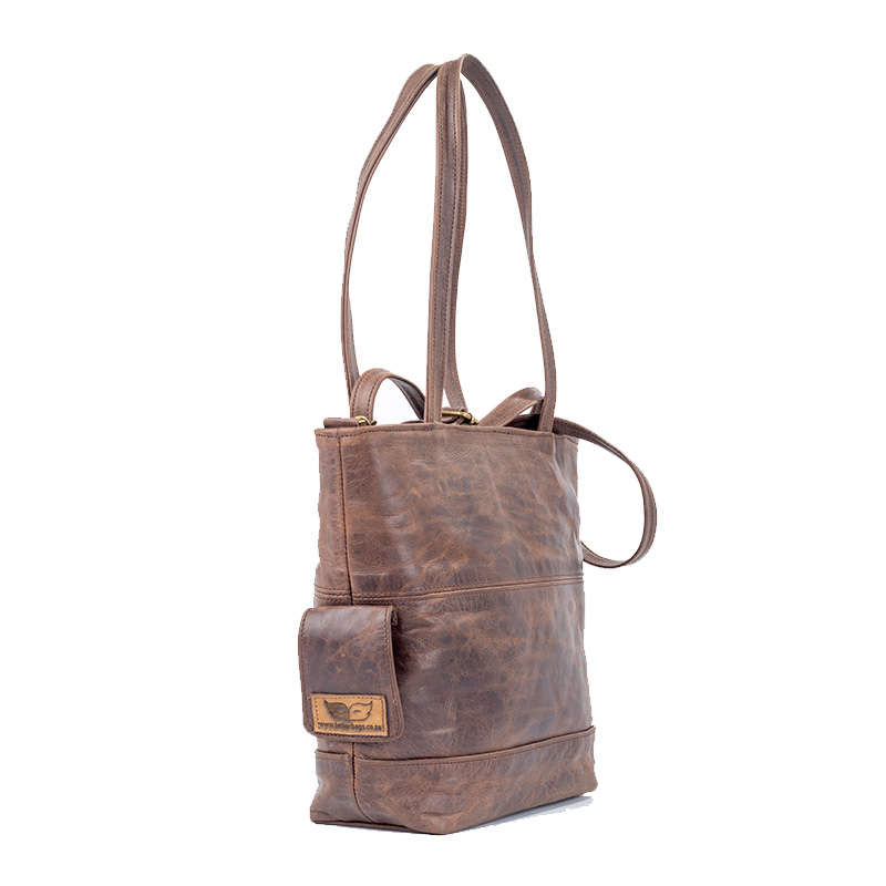 Genuine Leather Bags Brown