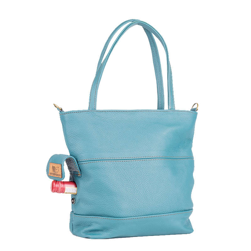 Genuine Leather Bags Turquoise