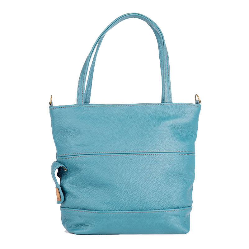 Genuine Leather Bags Turquoise