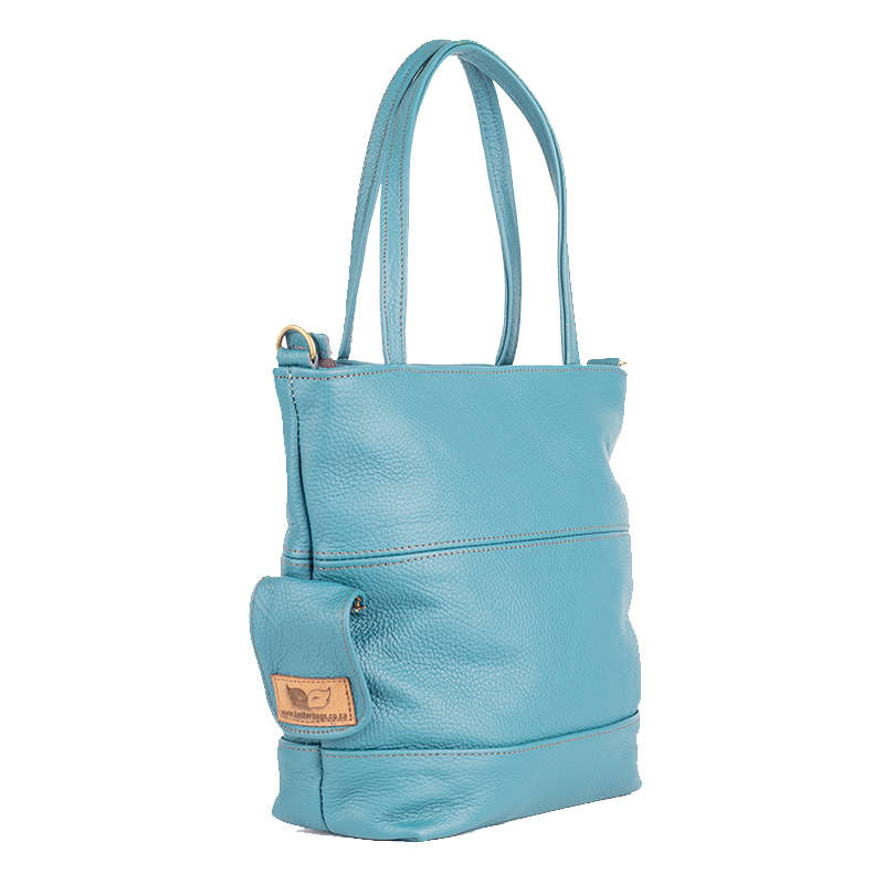 Genuine Leather Bags Turquoise