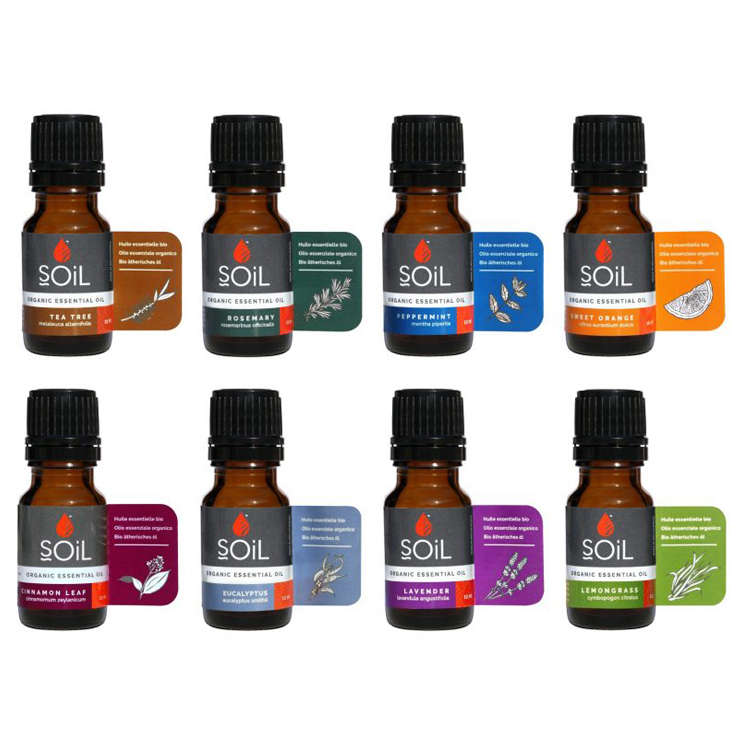 Organic Essential Oils Bundle (8 bottles)