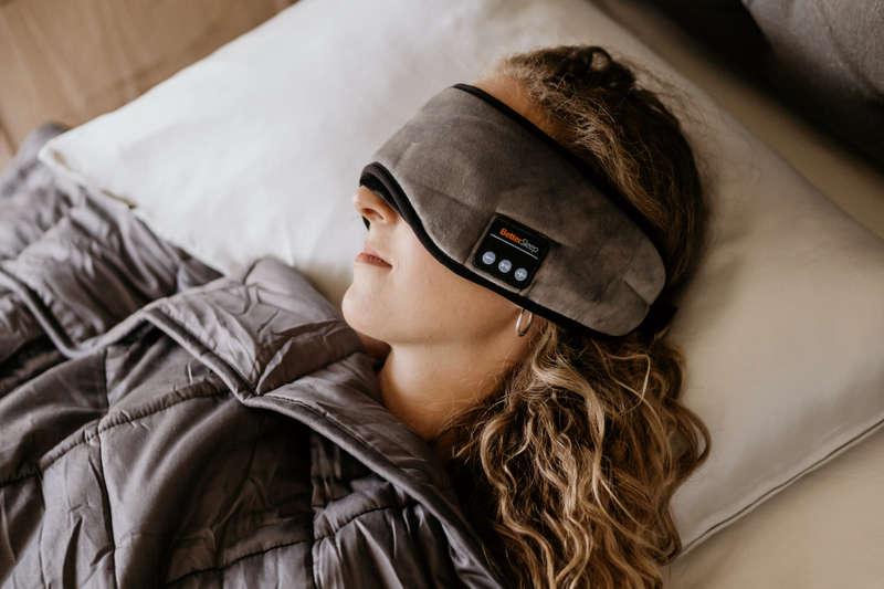 Better Sleep Cloud Sleeping Mask with Wireless Bluetooth Headphones