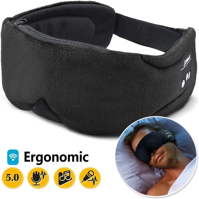 Bluetooth Eye Mask with Gel Pack Slot