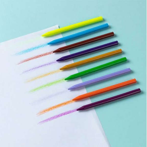 Motarro 24 Colors Plastic Crayon Set - For Drawing &amp; Art