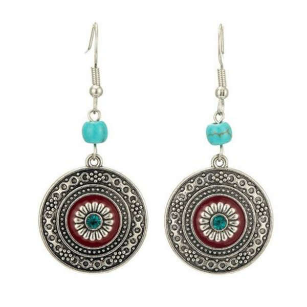 Shine Bright - Dazzling Bohemian Dangle Earrings