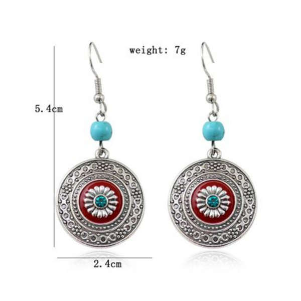 Shine Bright - Dazzling Bohemian Dangle Earrings