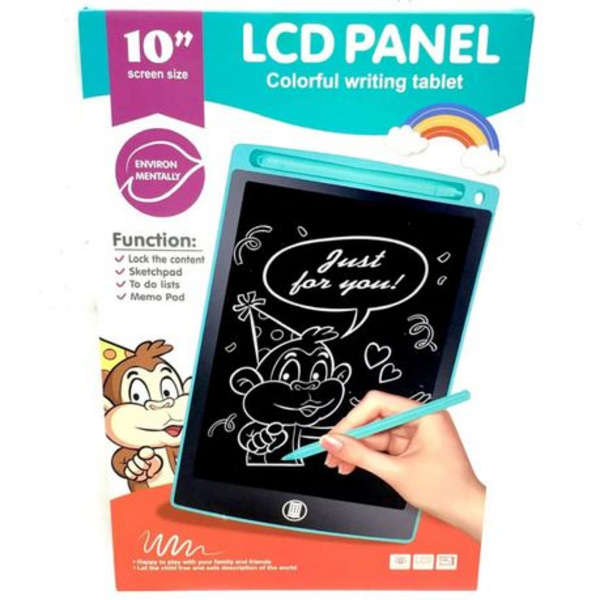 10" LCD Eco-Friendly Writing &amp; Drawing Tablet with Stylus - Green