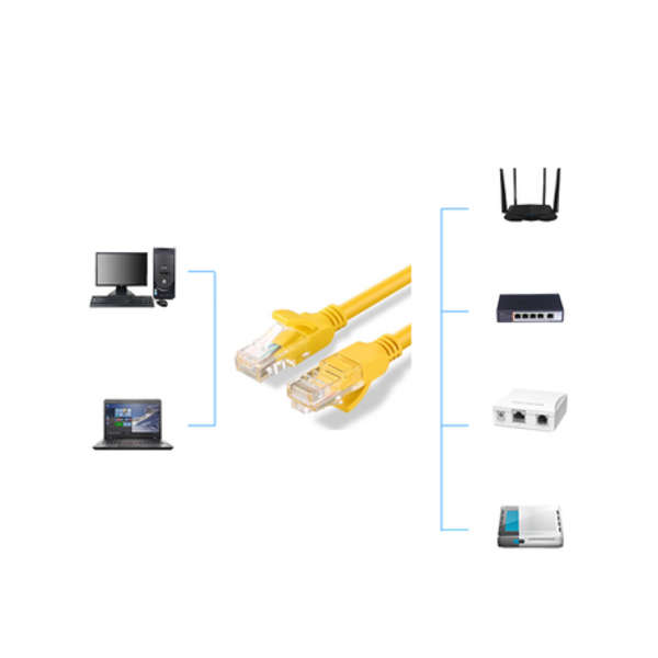 Network cable Cat5e - Yellow - 3m