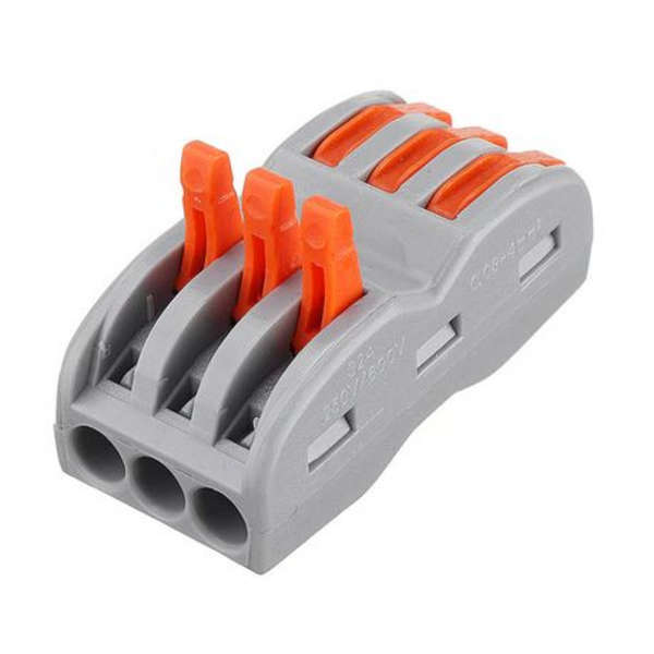 20-Piece 3Pin Wire Docking Quick Lever Connectors