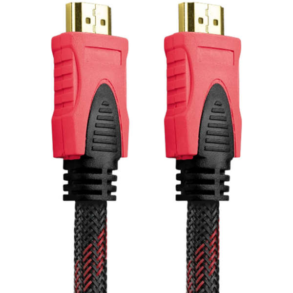 High-Speed HDMI To HDMI 1.5M Cable - Red And Black